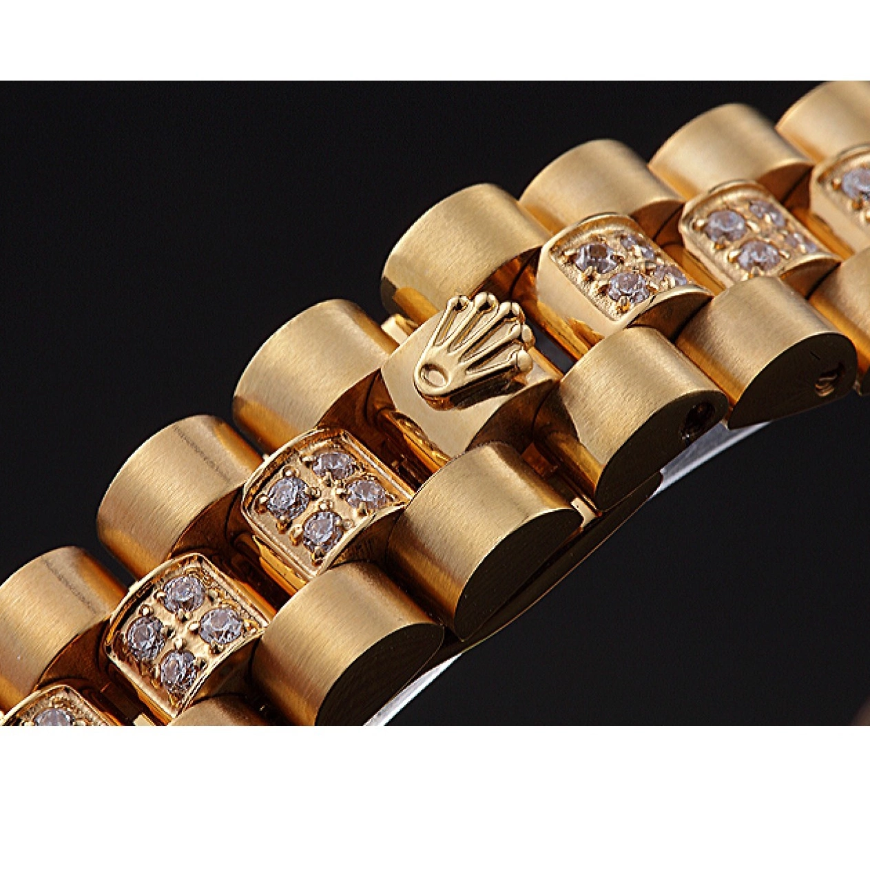 Aaa replica watch Swiss Gold 622023 Dial Diamond Rolex DateJust 0814